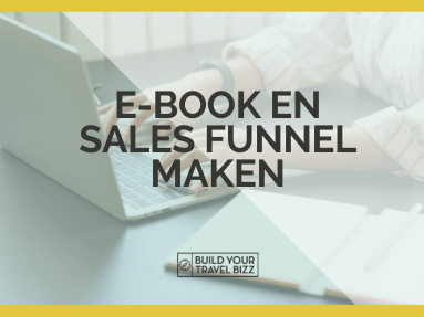 E-book en Welkomstserie Cursus E-mailmarketing: E-book en Sales Funnel Maken
